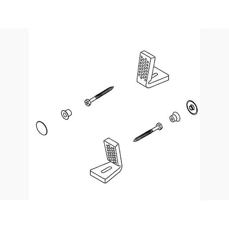 Kohler Floor Mounting Kit (Assembly) 1192739-0
